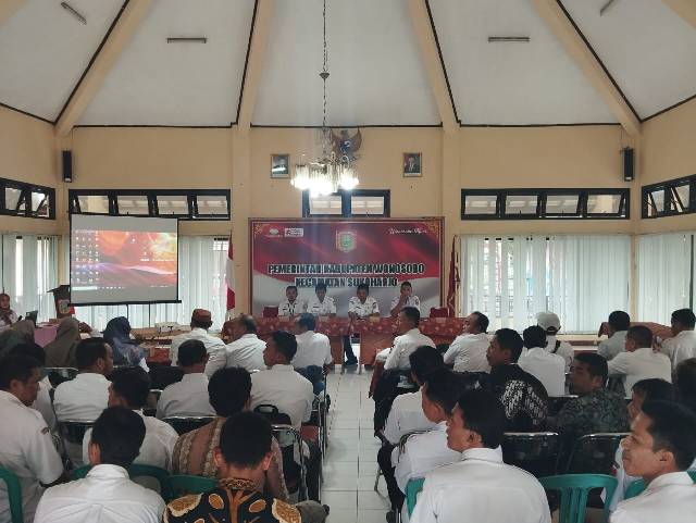 RAKOR EVALUASI PENYELENGGARAAN KEGIATAN DAN KEUANGAN DESA TAHUN 2025